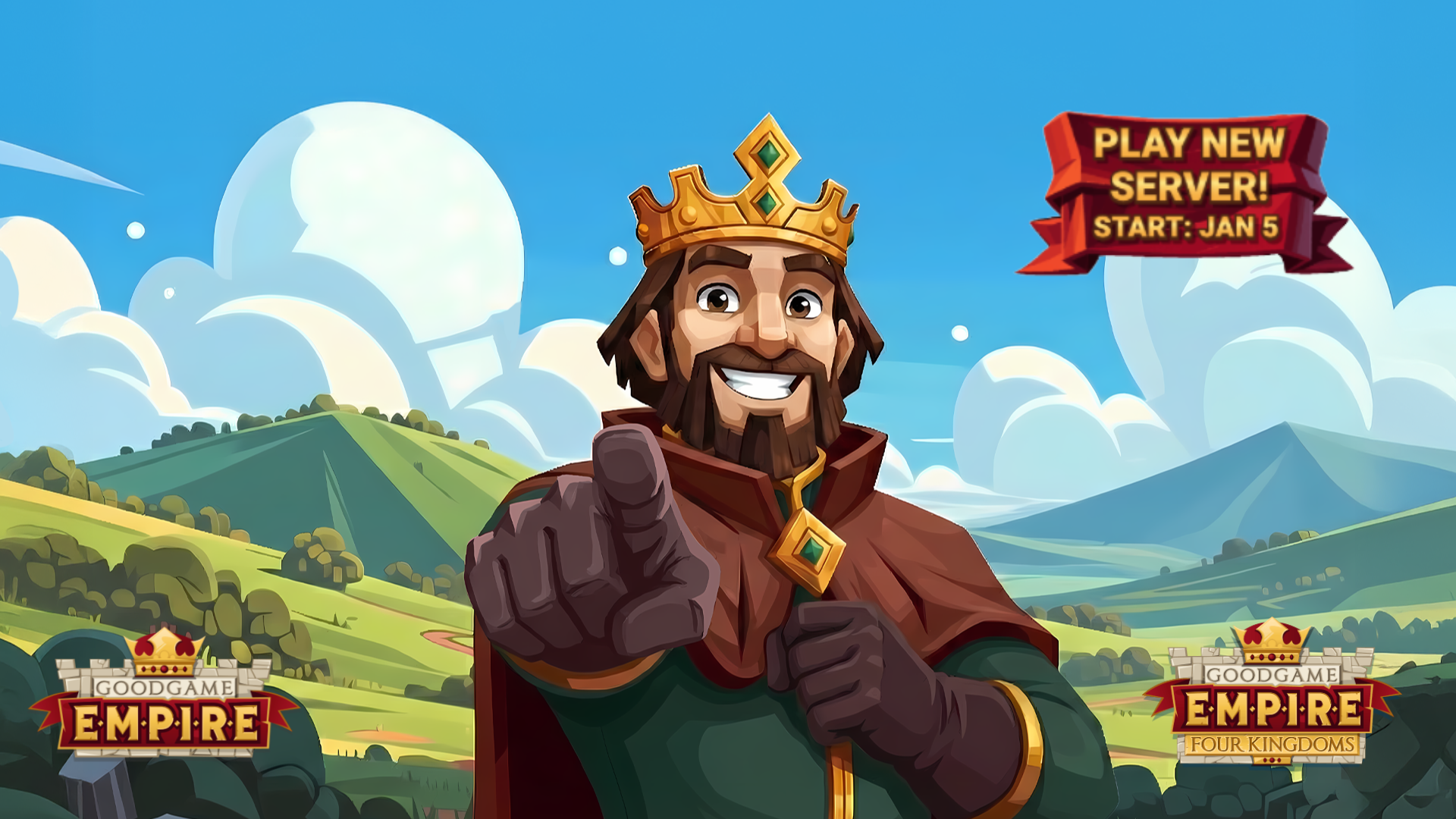 A New Server Rises – Build Together. Win Together.